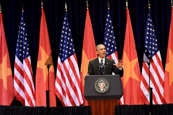 Tổng thống Obama: 'Sự thân thiện của Việt Nam đã chạm tới trái tim tôi'
